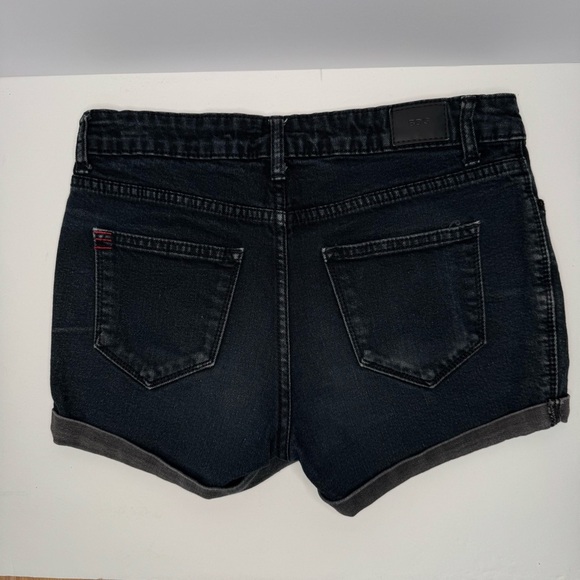 BDG Alexa Mid-Rise 5 Pocket Shortie Cuffed Denim Shorts Urban Outfitters Size 27 - Picture 13 of 14